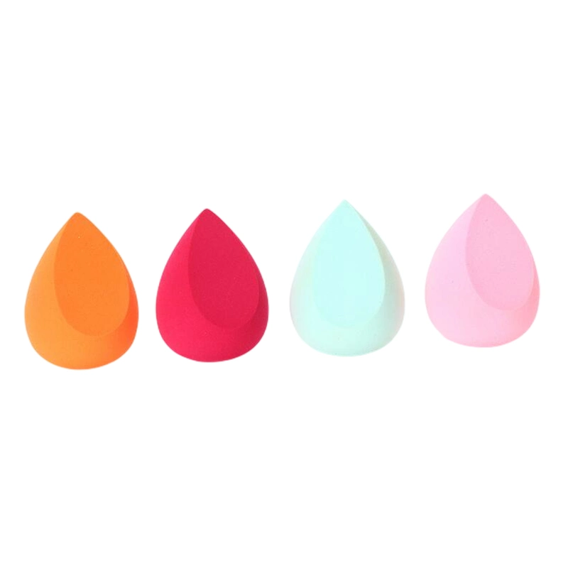 Beautichen Cosmetic Puff Triangle Flocked Puff Double-Sided Makeup Air Cushion Beauty Tools Loose Powder Fixing Super Soft Crystal Velvet Powder Puff