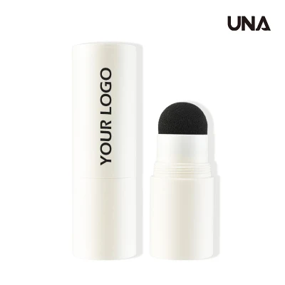 Productos de maquillaje al por mayor, MOQ bajo, logotipo personalizado, polvo natural para cejas con plantillas y cepillo para cejas